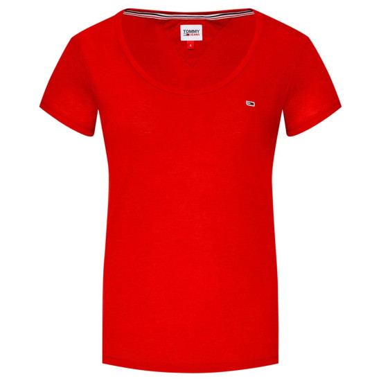 Tommy Hilfiger Γυναικεία κοντομάνικη μπλούζα Regular Scoop Neck Tee